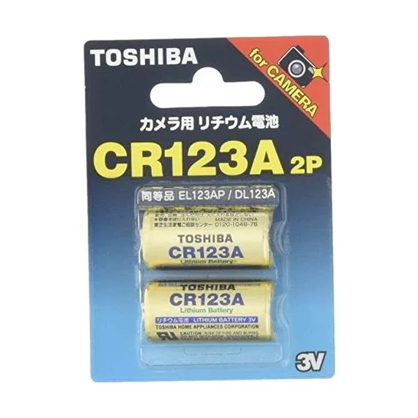 ���`�E���d�r 2�p�b�N CR123AG 2P