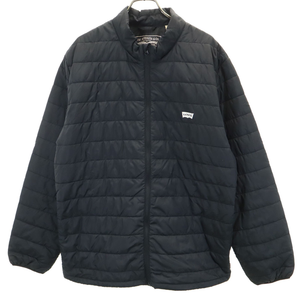 ライト 中綿ジャケット L ブラック メンズ 古着