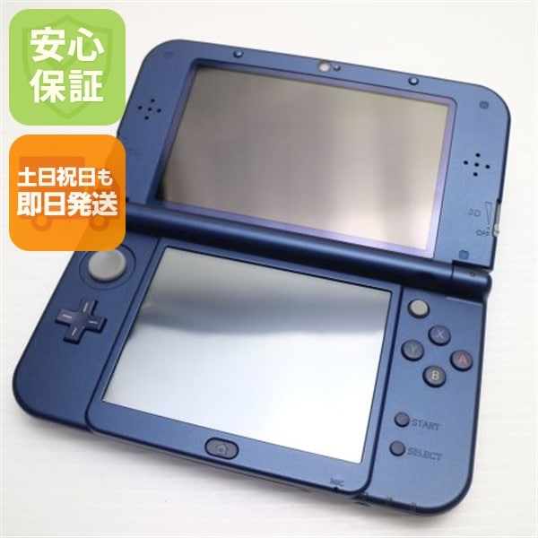 新品同様 Newニンテンドー3DS LL メタリックブルー game 任天堂 77