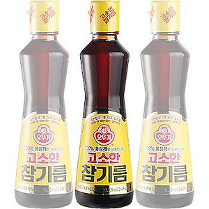 Qoo10] オットギ ごま油 320ml 100% 1本 韓国