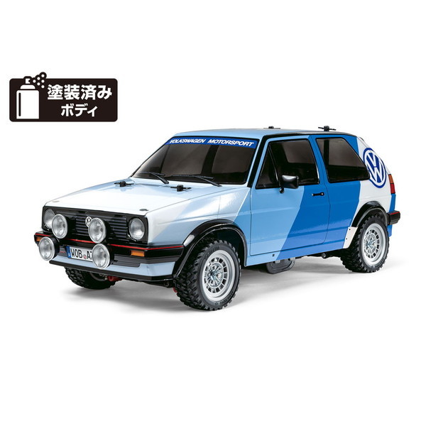 1/10電動RCカー フォルクスワーゲン ゴルフII GTI 16V ラリー(MF-01X) 58714 [ラジコン]