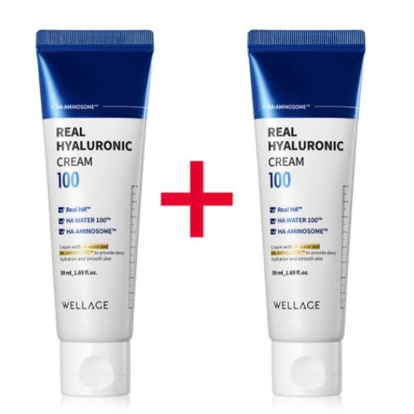 リアルヒアルロン酸ブルークリーム 50ml+50ml