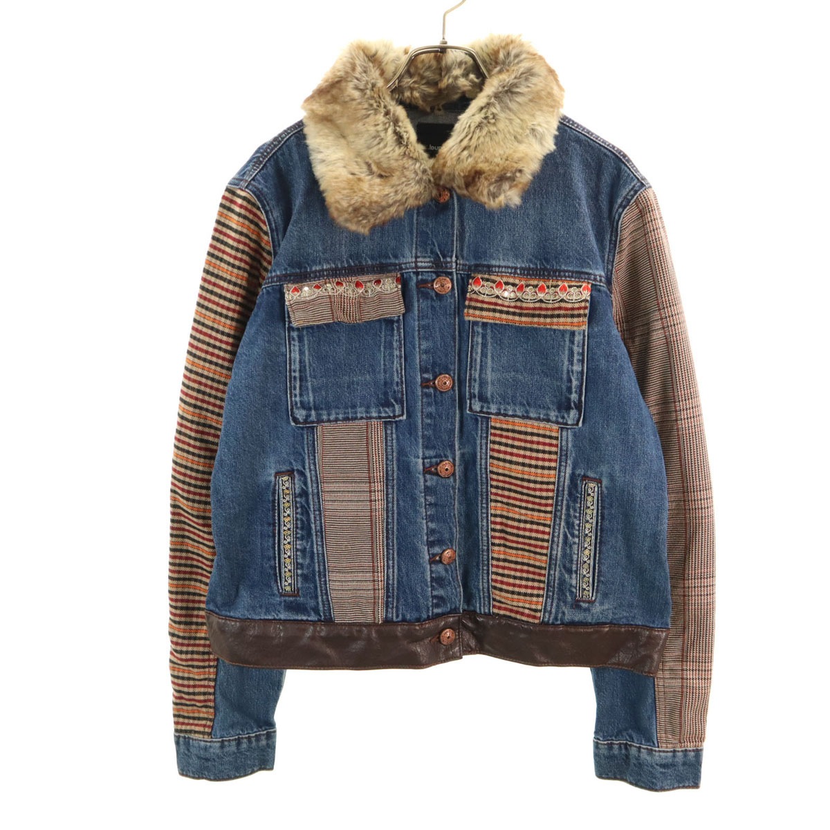 デニムジャケット 44 ジージャン レディース 古着