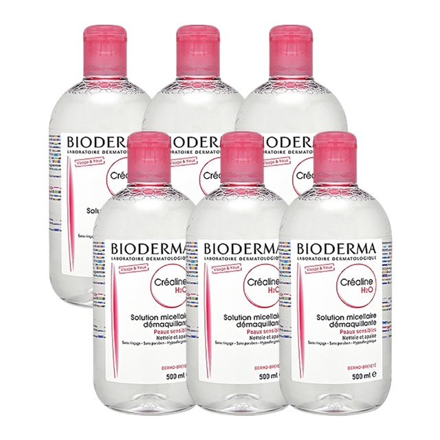 ビオデルマ クレアリヌ（サンシビオ）Ｈ２Ｏ 500ml x 6 仕入れ お得な6個セット
