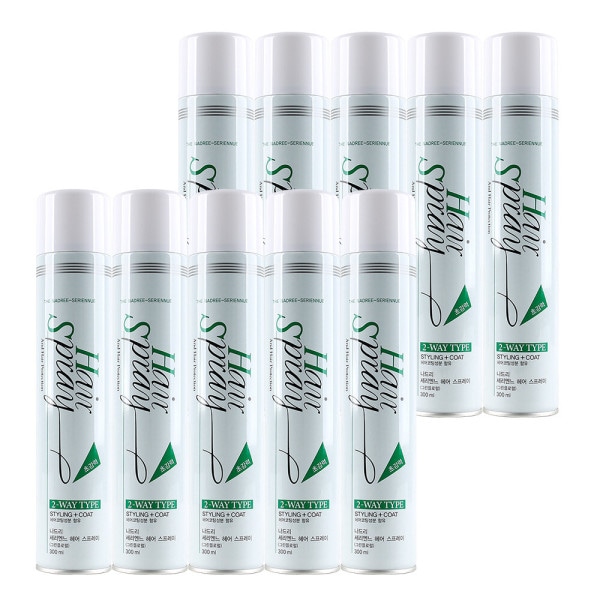 (10個)ナドゥリ セリエンヌ ヘアスプレー グリーンフローラル 300