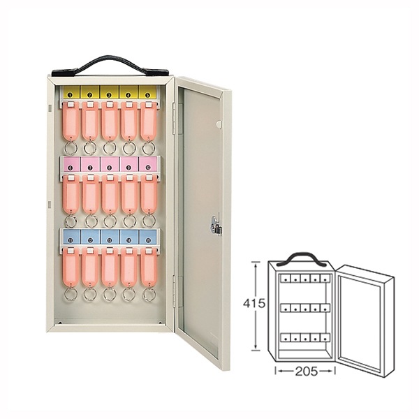 水上(MIZUKAMI) ワールド キーボックス兼用型 K-15 15本掛用