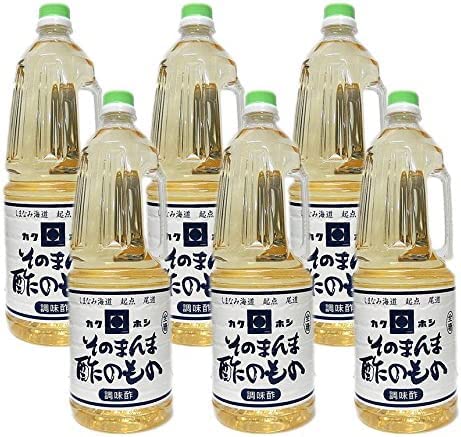 【尾道造酢】カクホシ そのまんま酢のもの 1800ml×6本セット