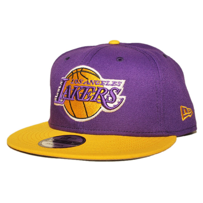 スナップバックキャップ 帽子 9fifty Li メンズ レディース NBA ロサンゼルス レイカーズ