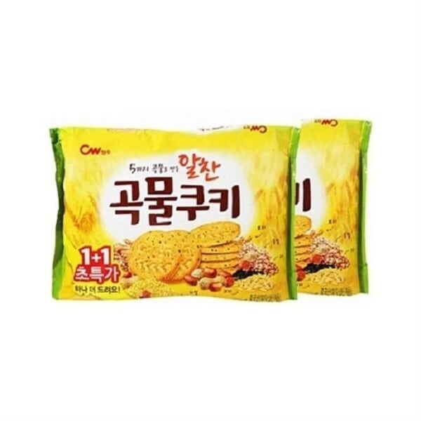 チョンウ 粒状穀物クッキー 400gx6