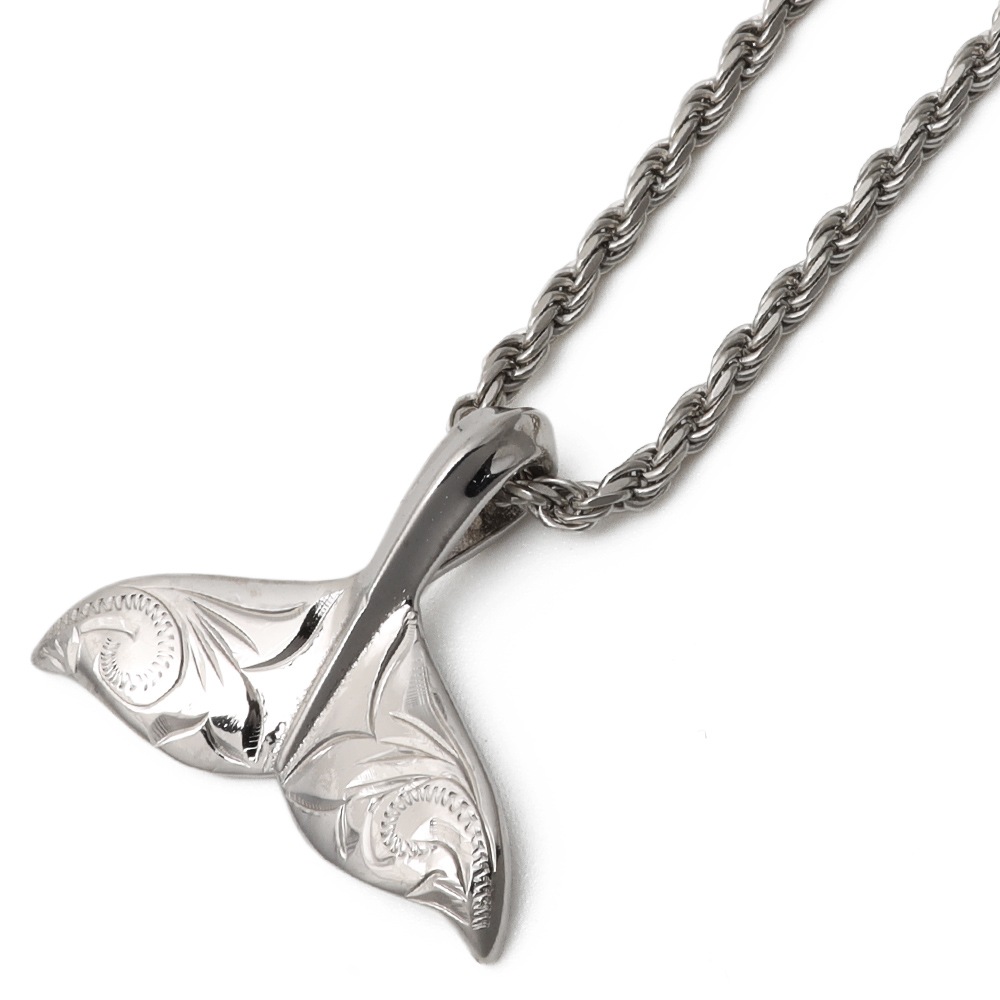 BFF 925 ホエールテールネックレス [bffns006-s]