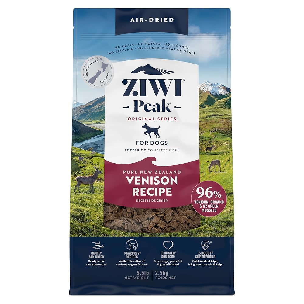 ziwi ジウィ エアドライドッグフード ベニソン 2.5kg 犬用総合栄養食 ドッグフード プレミアムフード 正規販売店