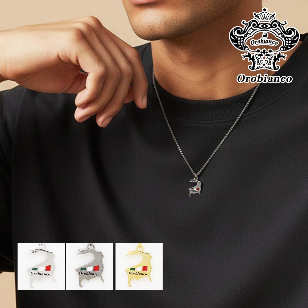 【OUTLET アウトレット】国内正規品 ネックレス メンズ シンプル OREN058 選べる3color アクセサリー メンズ