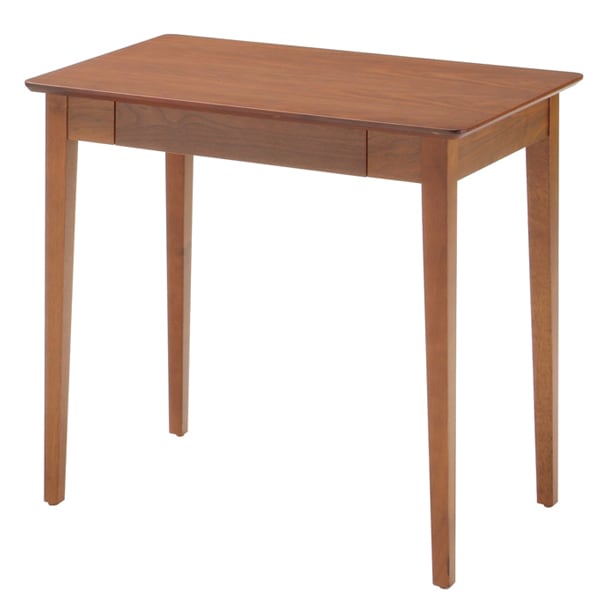 デスク 木製 ウッドデスク 幅70cm ディオーネ スリム 机 パソコンデスク 引出し付 収納 コンソール ウォルナット 天然木 パソコン PC 作業 リビング リビング学習 北欧 ナチュラル 15,260円