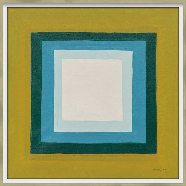 ユーパワー アブストラクトコレクション Gel加工 アートフレーム ダンフイ/ナイ「ルッキング アウト」