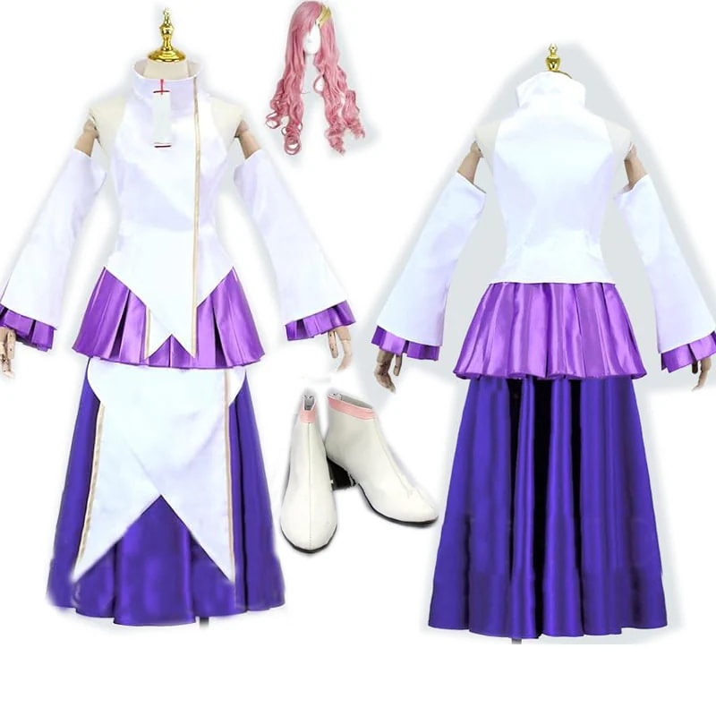 機動戦士ガンダムSEED ラクスクライン コスプレ衣装 お盆 プレゼント 祭り 変装 ステージ 舞台服 コスプレ祭　文化祭　ウィッグ追加可能