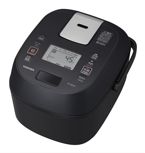 東芝(TOSHIBA) 炊飯器 3.5合 一人暮らし 圧力 IH rice cooker 玄米 保温白米24時間 RC-6ZPXR(K)