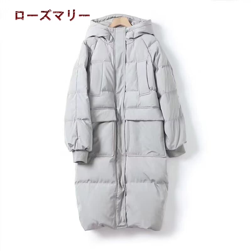 欧米風2024.12.09 秋冬 新作 シンプルに使えるロングカジュアルコットンコート ジャケット 绵服 コート 2411393 5,442円