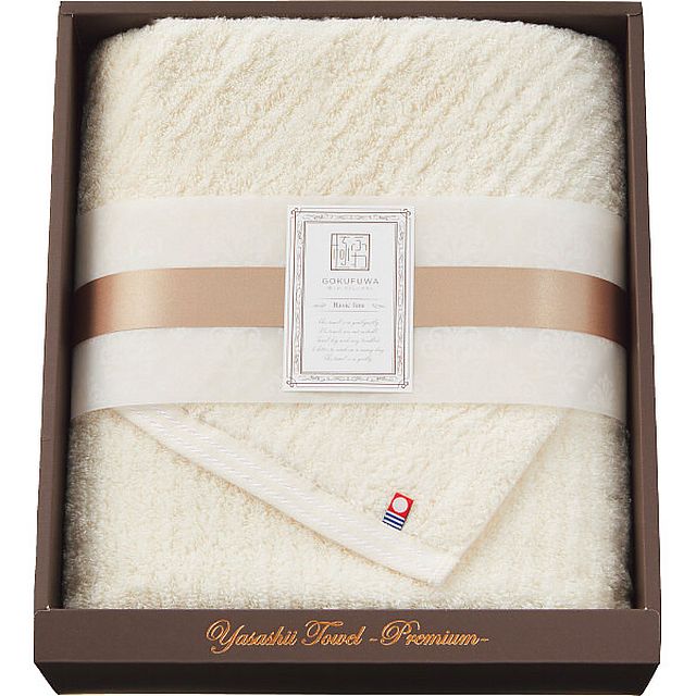 極ふわ やさしいたおる ベーシックライン ロングバスタオル ベージュ