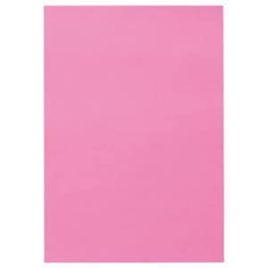 （まとめ） TANOSEE 色画用紙 四つ切 こいもも 1パック（10枚） [x15セット]