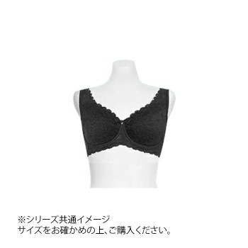 TAMURA Yauco 総レースワイヤー入りフルカップブラジャーEFG TYA55-2 ブラック G80