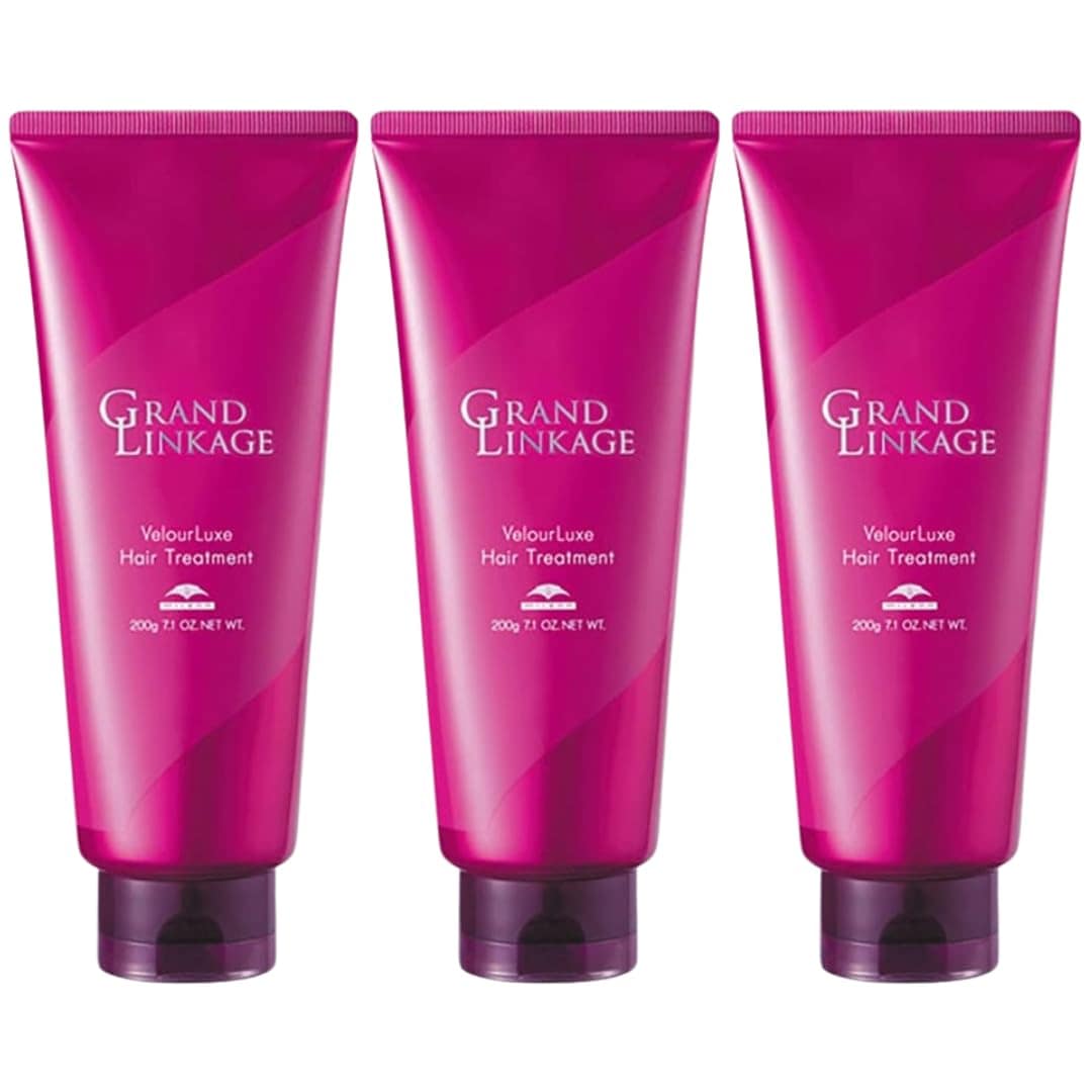 【まとめ買い】 3個ミルボン グランドリンケージ ヴェロアリュクス ヘアトリートメント(200g)