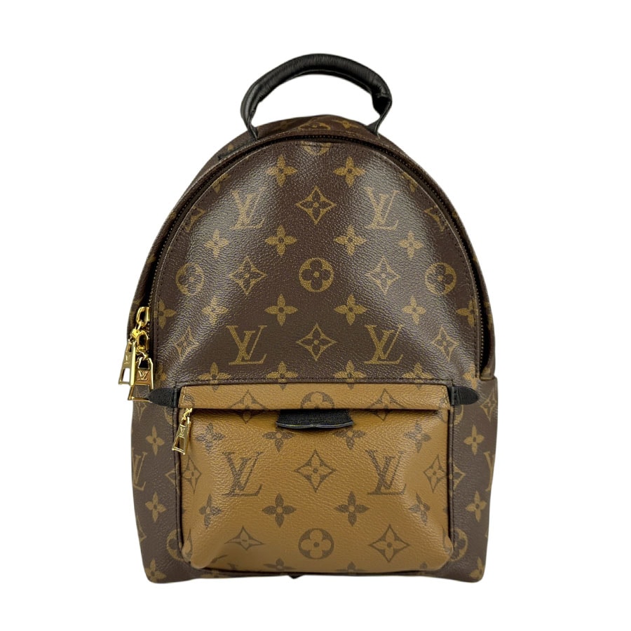 ルイ ヴィトン LOUIS VUITTON リュック モノグラムリバース パームスプリングスPM モノグラムキャンバス ブラウン ゴールド レディース M44870 z5822