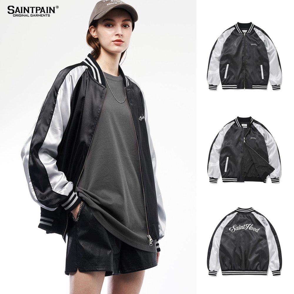 SP S.HOOD SOUVENIR JACKET-BLACK