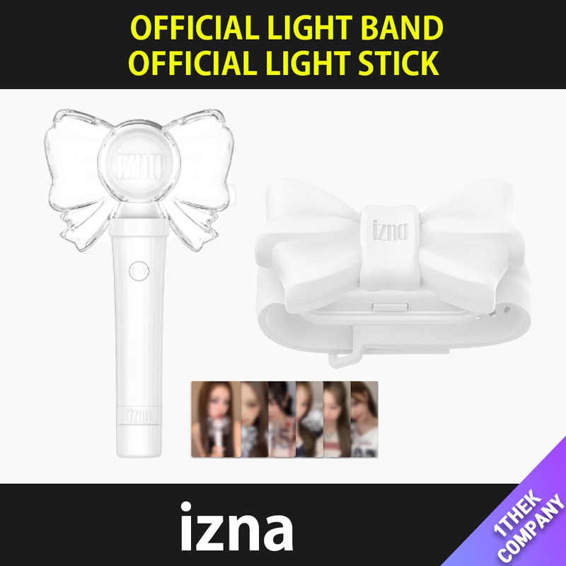 【withmuu特典】（選択）izna OFFICIAL LIGHT STICK / OFFICIAL LIGHT BAND ペンライト ペンライト