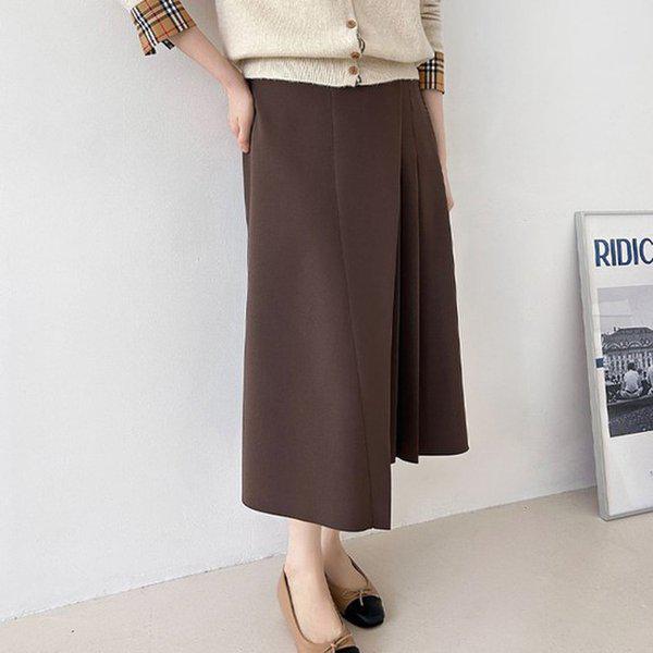 Hスタイル(SK) ロンドンプリーツ起毛スカート 冬 女性 ロングスカート スカート 起毛 バンディング