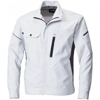 桑和 3012-00 長袖ブルゾン Mサイズ シルバーグレー（22） SOWA