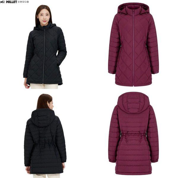 アウトドア 女性 軽量 ロング丈 ライトダウン MVTWD706_IC