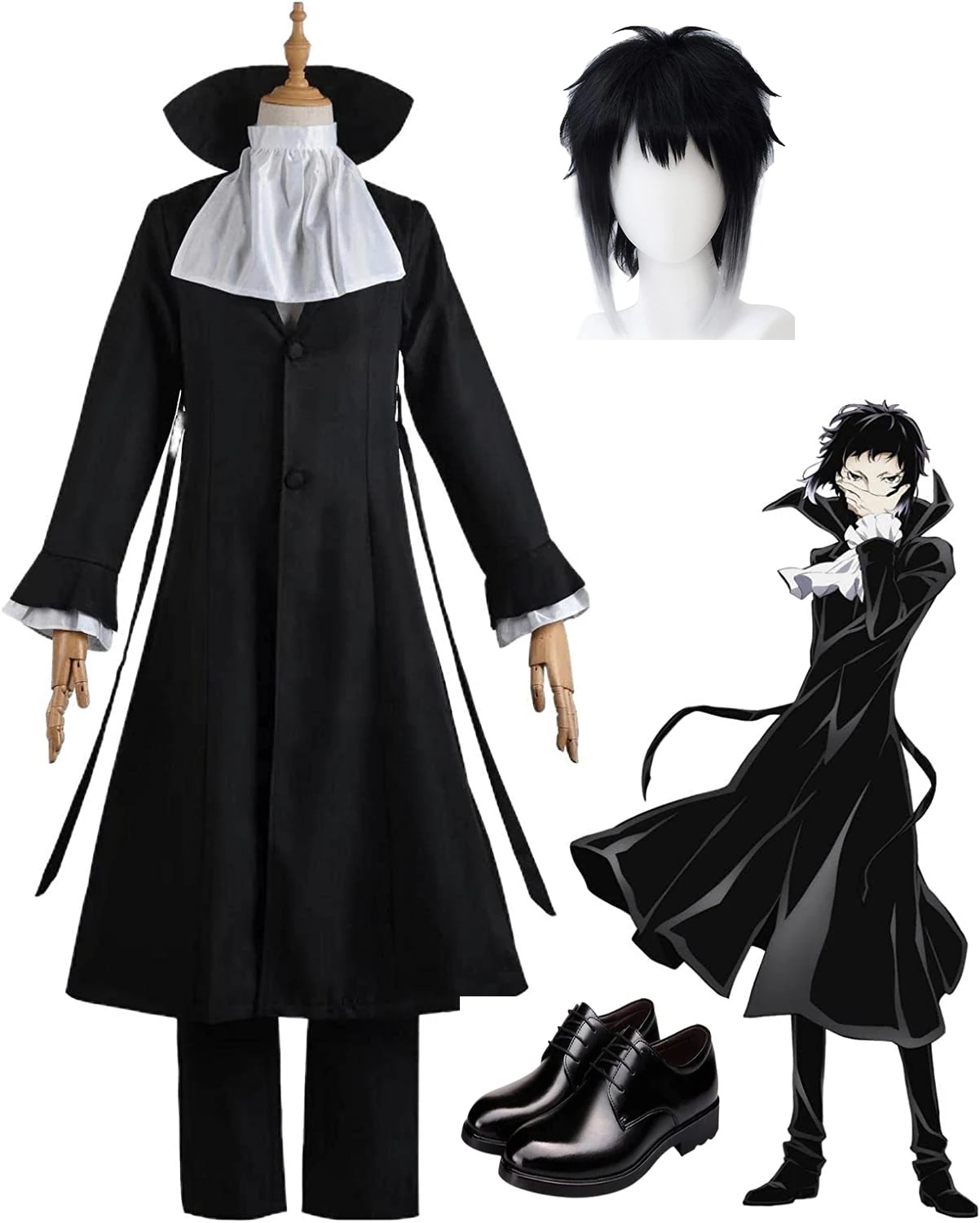 新作入荷 大人気商品 文豪ストレイドッグス コスプレ衣装 芥川龍之介 コスプレ 仮装 アニメ 祭り 学園祭 文化祭 漫遊展 ハロウィン クリスマス