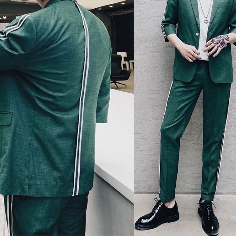 高品質新入 限定SALE!スーツ メンズ セットアップ 結婚式 二次会 ビジネス 9961