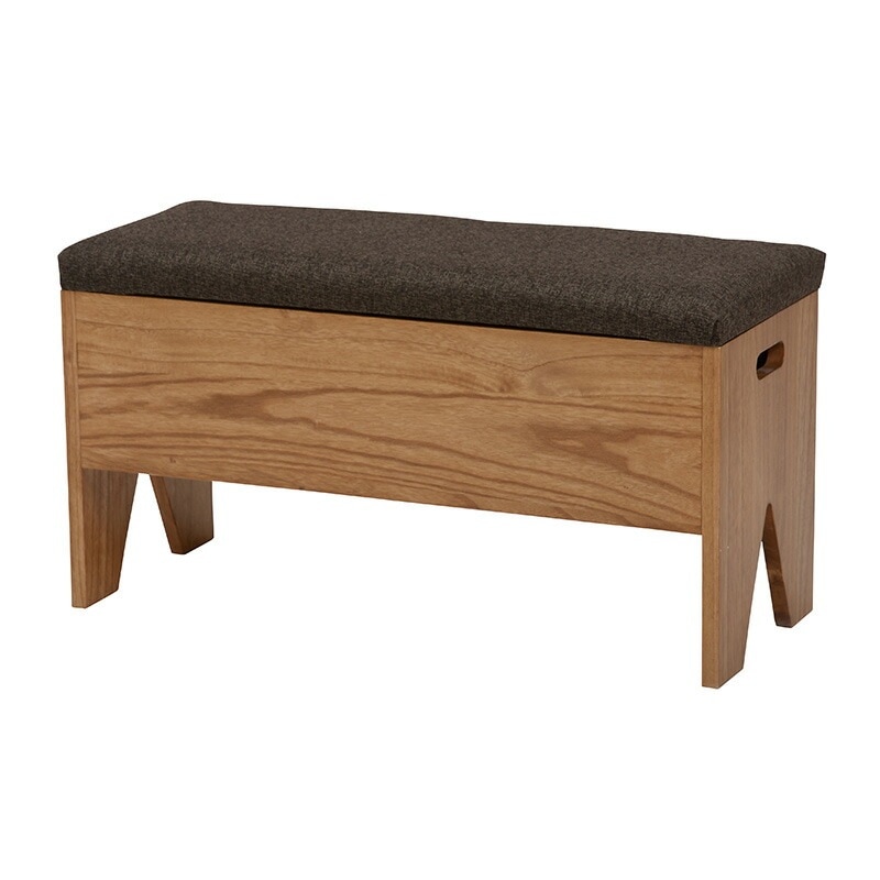 収納付きベンチ　MBC-6196玄関脇などで靴を履くときに腰をかけたり便利に使える収納スツール幅70 p