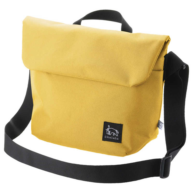 CHULULU　RENU (レニュー) フラップショルダーバッグ M マスタード　SCH-REFSBMMT