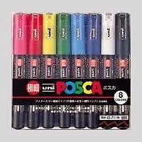 （まとめ買い）ポスカ PC-1M 8色セット PC-1M.8C 00023538 [x3] 5,595円