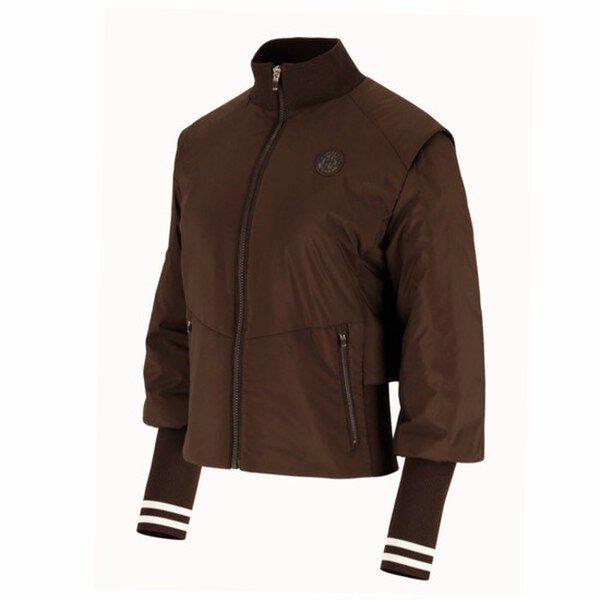 袖ニットポイントスイングパディングジャンパー6J81352-6002_SC