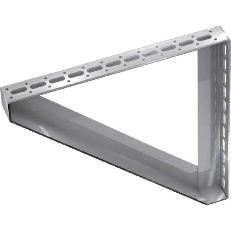 トラスコ中山　配管支持用対面兼用三角ブラケット ステンレス 360X360　TKL4SB360S