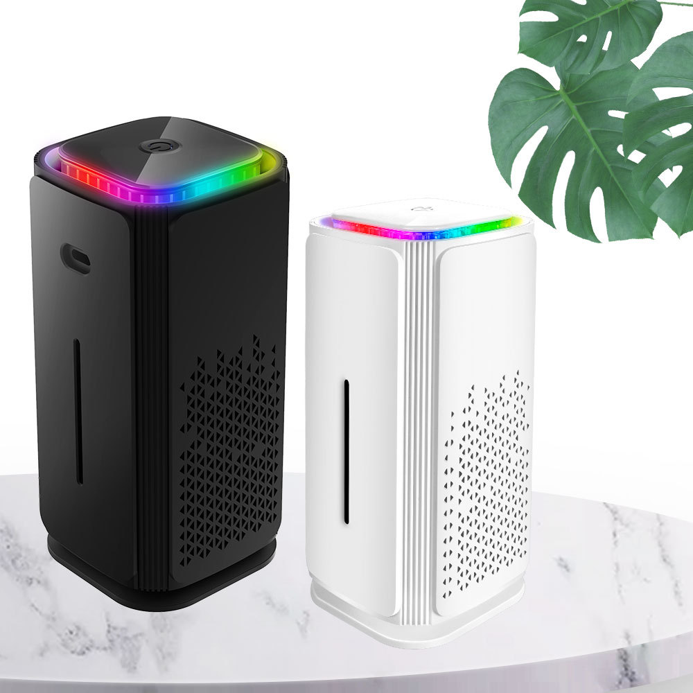マイナスイオン車載空気清浄機星空灯によるホルムアルデヒド除去煙のインテリジェント検出家庭用デスクトップ