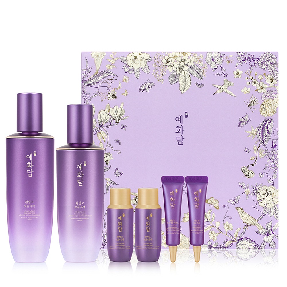 YEHWADAM HWANSAENGGO Ultimate Rejuvenating Special Set 新商品 韓国化粧品 機能性化粧品 贈り物 企画商品 スキンケア 肌の弾力 ヒョド 肌の水分
