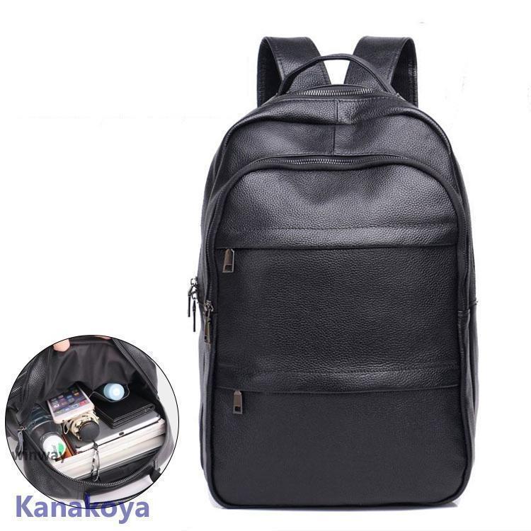 品質いいな新品 リュック　メンズ　リュックサック 　牛革　デイパック　ビジネス　バックパック　レザー　通勤通学　旅行　出張　自転車鞄　カバン　男女兼用