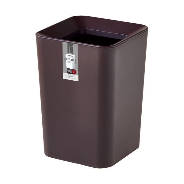 （まとめ）アスベル ルクレール CVミニ 角型 2L ブラウン 6210BR 1個 (×10セット)