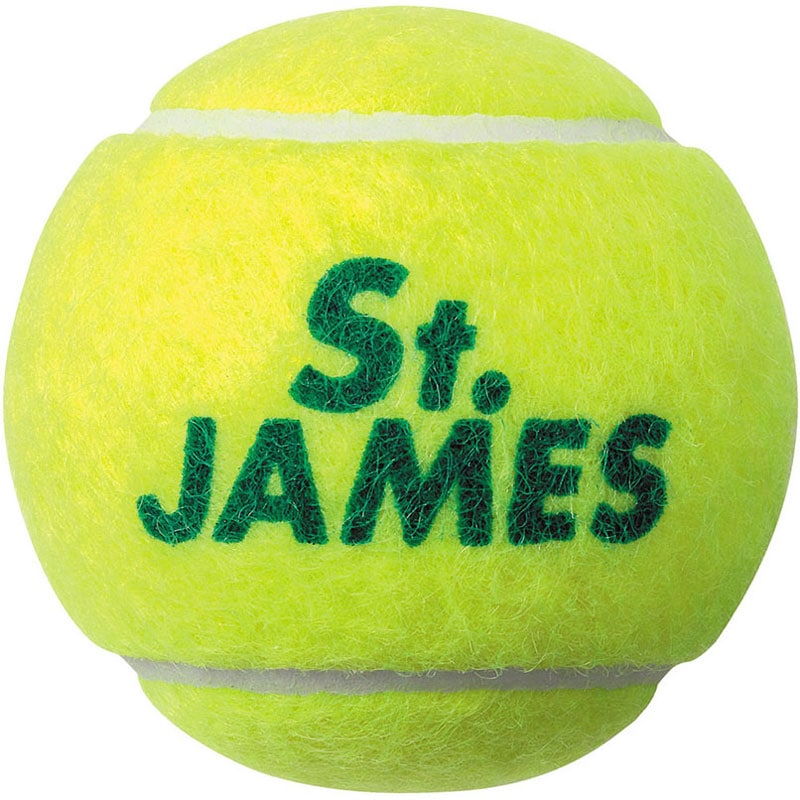 【ロット販売：入り数15】 テニスボール セントジェームス 4ケイリ テニス 競技ボール 硬式 (stjamesi)メンズスポーツウェア