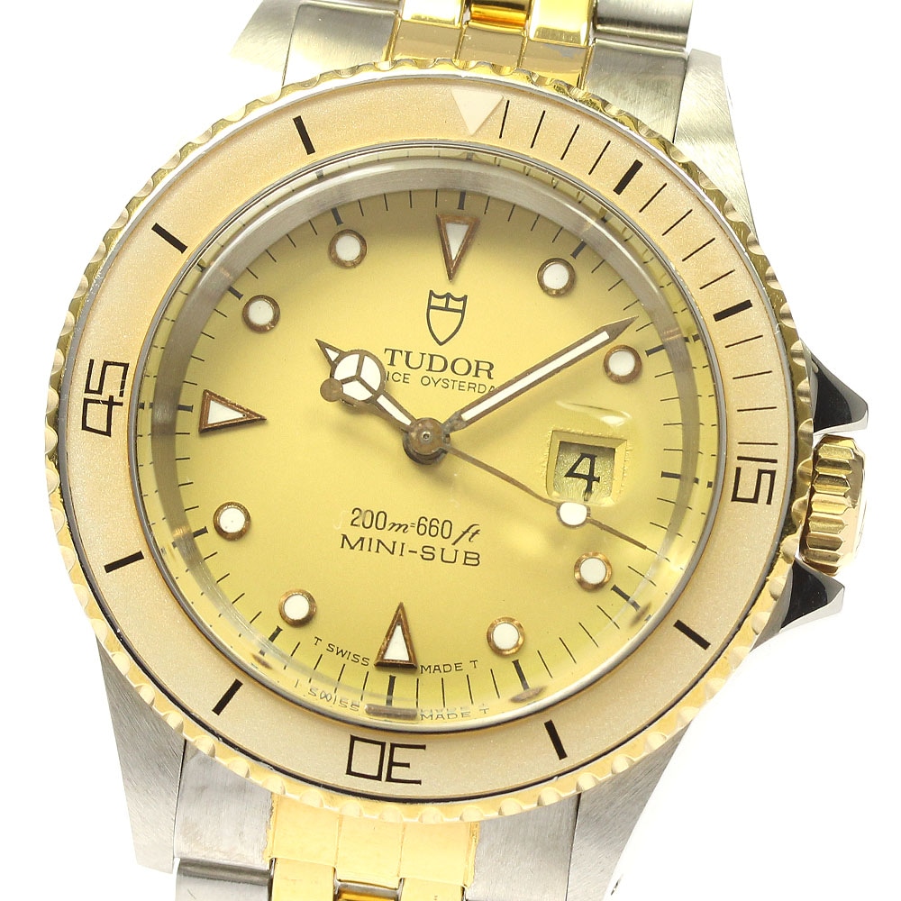 チュードル TUDOR 73091 ミニサブ プリンスオイスターデイト デイト Cal.2671 自動巻き ボーイズ _808651【中古】 223,200円