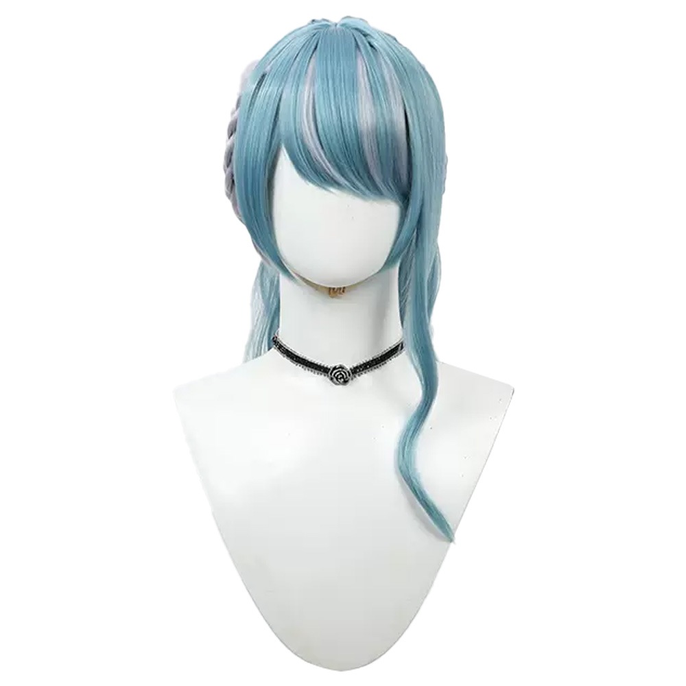 バーチャルYouTuber　VTuber　VSPO！　ぶいすぽっ！ コスプレ 2024誕生日衣装 ポニーテール　白波らむね　コスプレウィッグ