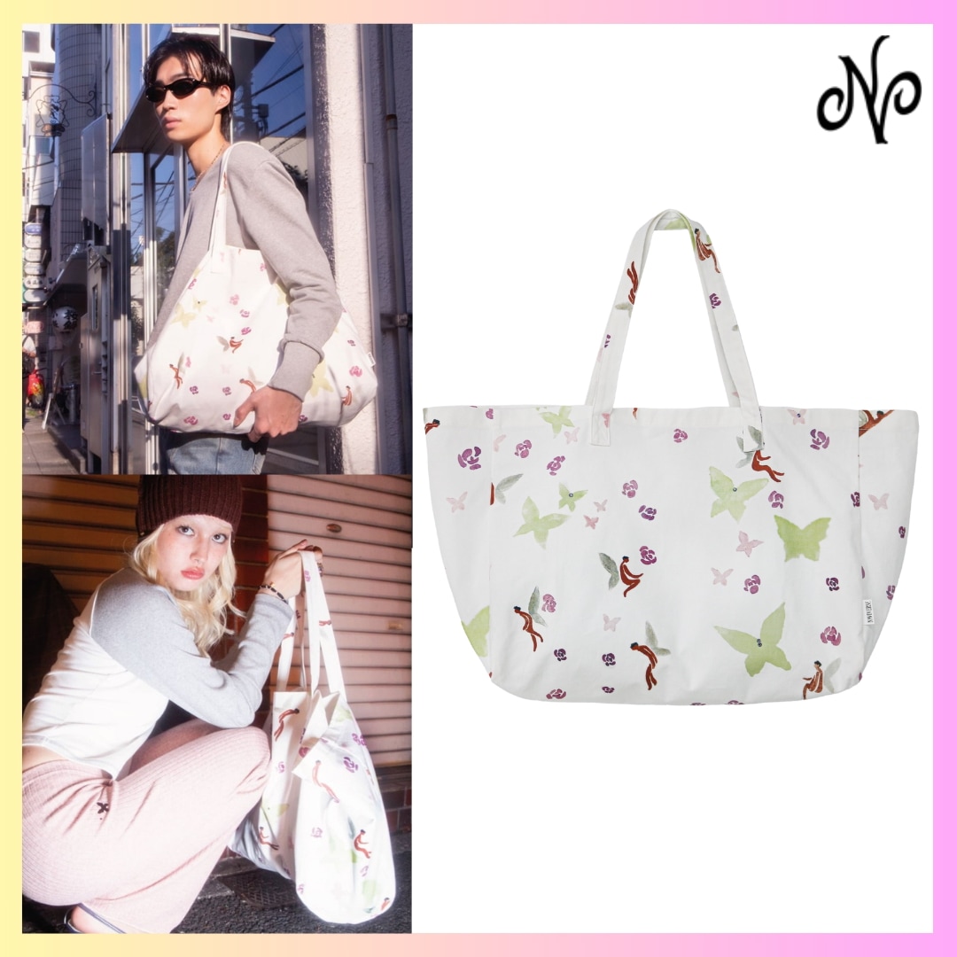 [NAVIVERSE] JOY TOTE BAG + FREE OMAKE トートバッグ ビッグサイズレディースカジュアルエコバッグファッション 8,192円