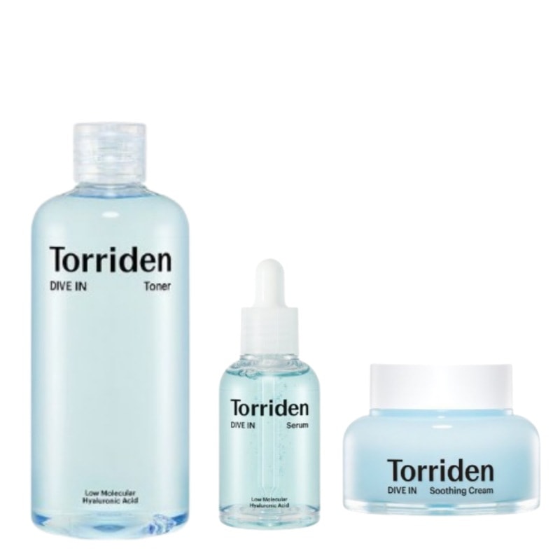 【正規品】[1+1+1ダイブイン 3個セット] ダイブインセラム50ml+ダイブイン トナー 300ml+ ダイブインスージングクリーム 100ml