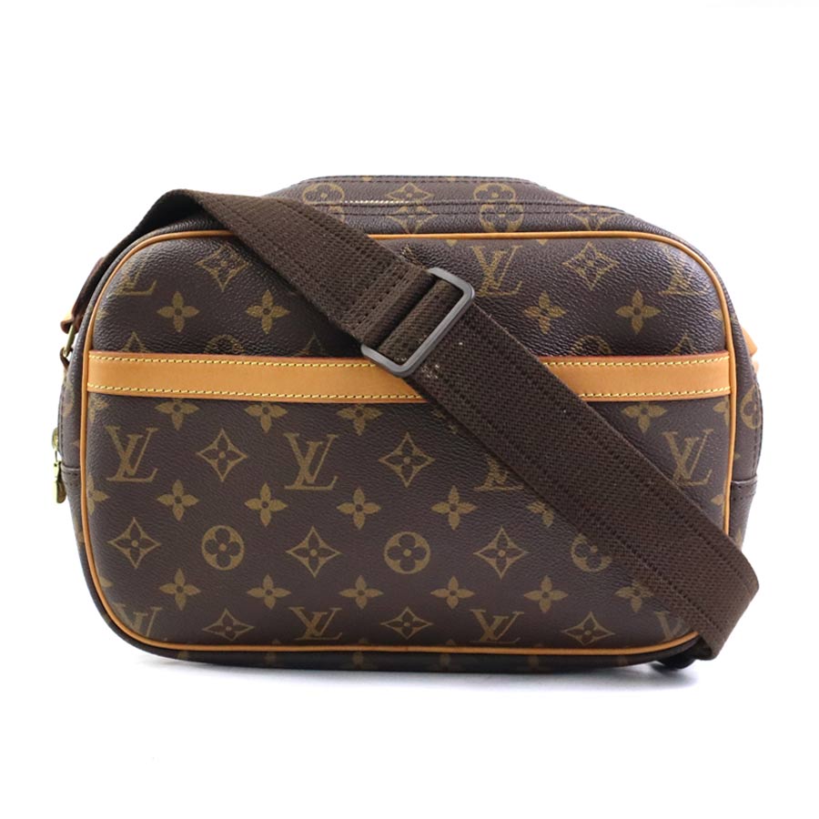 ルイ ヴィトン LOUIS VUITTON ショルダーバッグ モノグラム リポーターPM モノグラムキャンバス ブラウン ユニセックス M45254 90083g