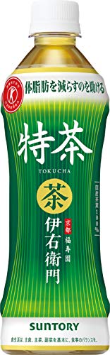 [トクホ]サントリー 伊右衛門 特茶 お茶 500ml×24本