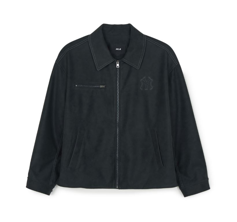 Vintage Fake Leather Jacket 3AJPB0461-50BKS